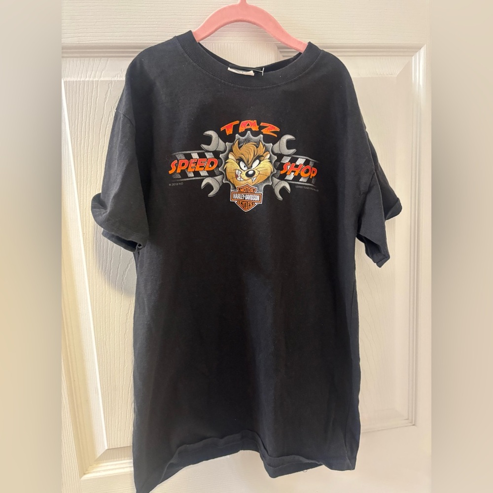 Harley-Davidson Kids Taz Speed Shop‎ Black T-Shirt